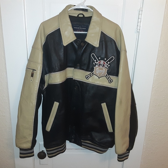 phat farm leather jacket